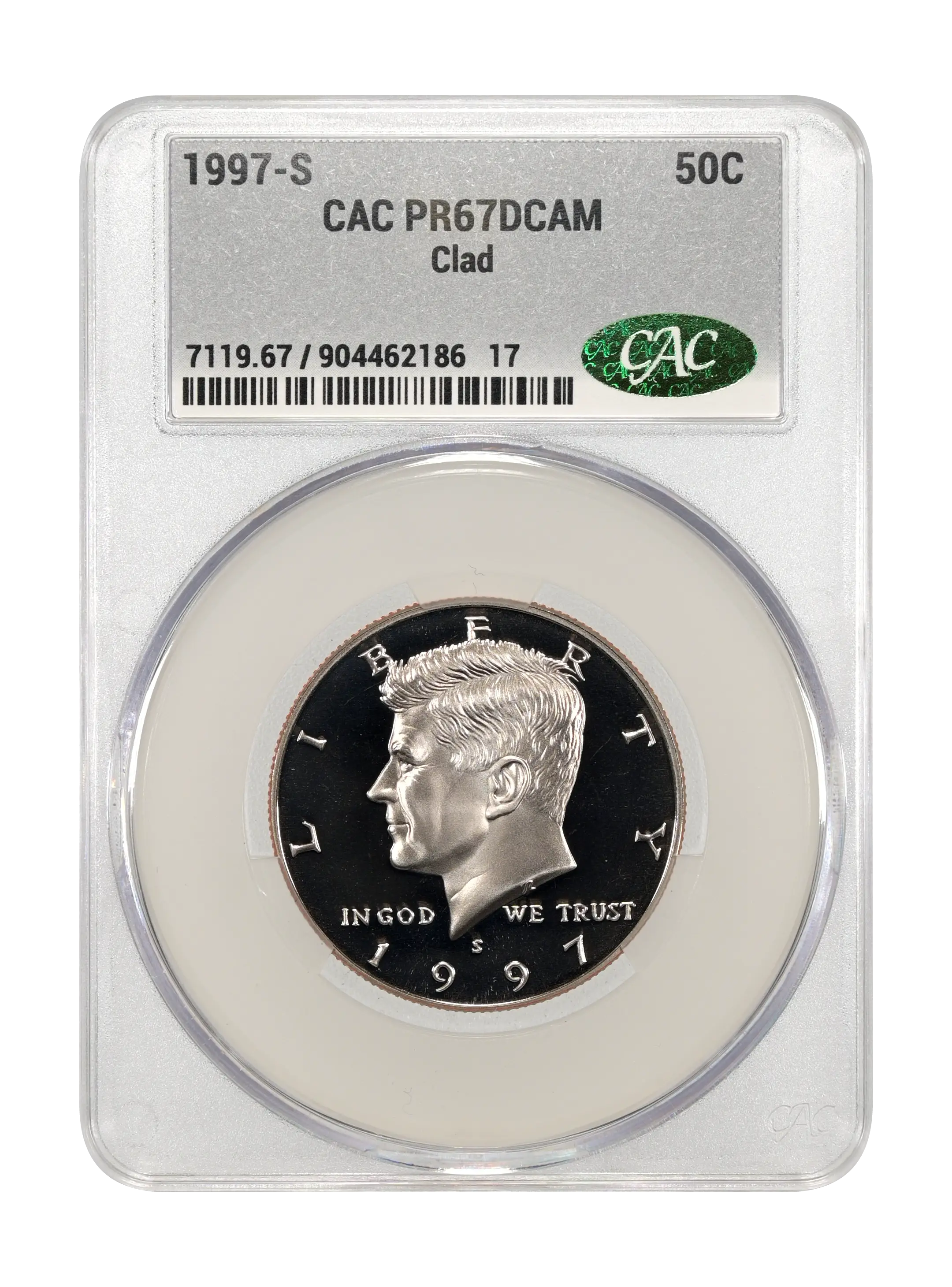 1997-S 50c Clad PR DCAM thumbnail 9