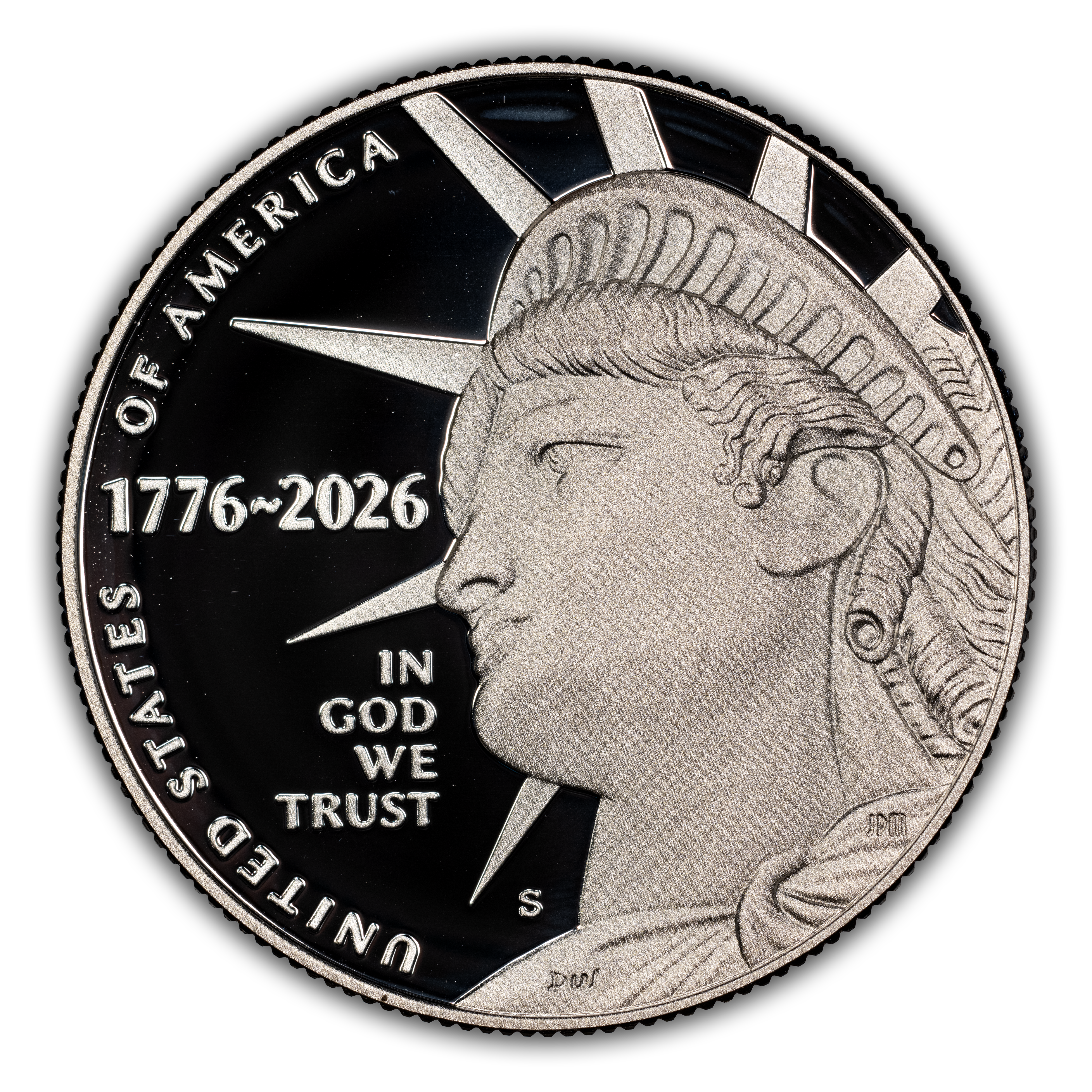 1776~2026-S 50c Enduring Liberty, Silver PR DCAM thumbnail 2