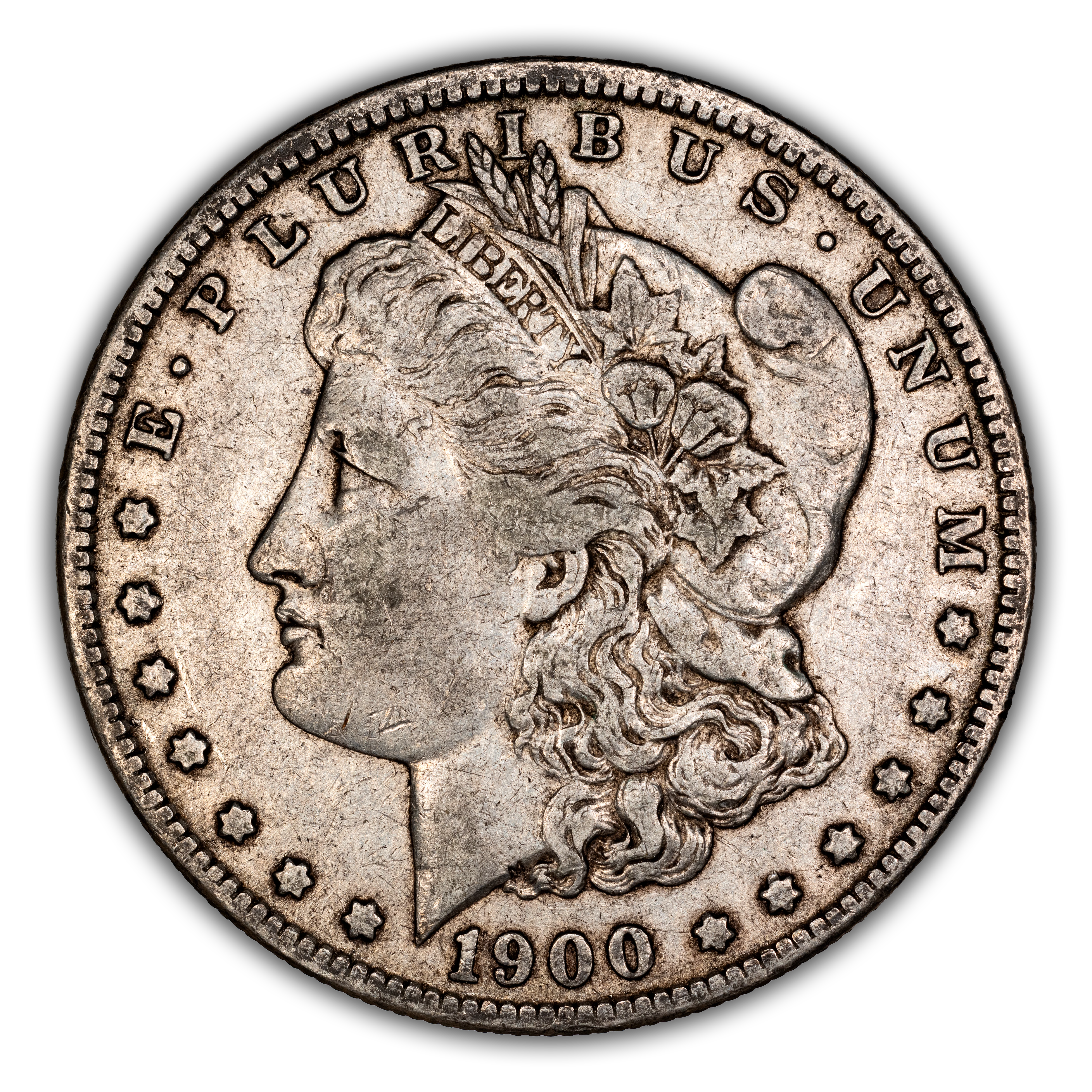 1900-O/CC $1 AU58 CAC thumbnail 5