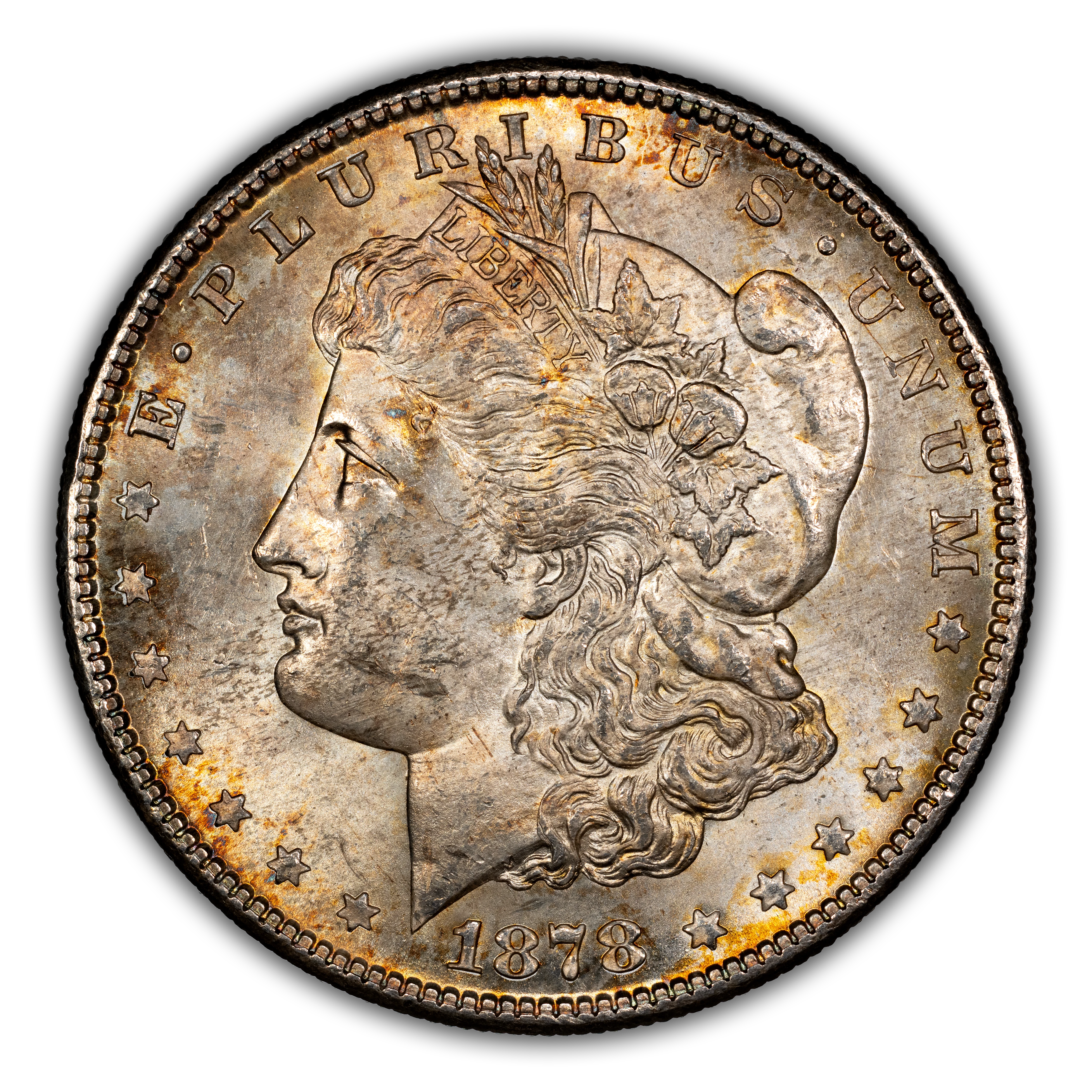1878-S $1  Torn Bonnet, VAM-19B MS67 CAC thumbnail 2
