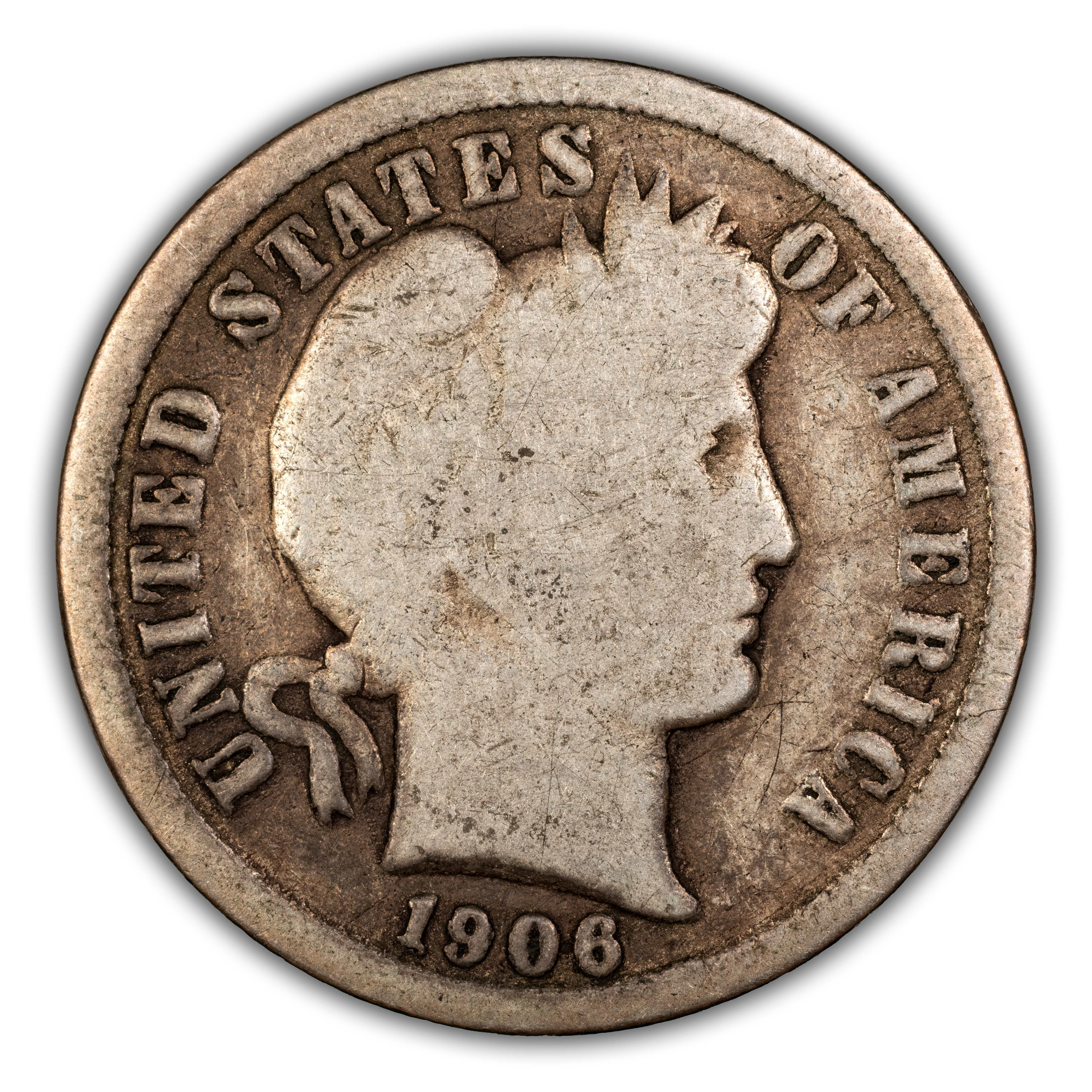 1906-S/S 10c RPD & RPM, FS-301/501 G6 CAC thumbnail 2