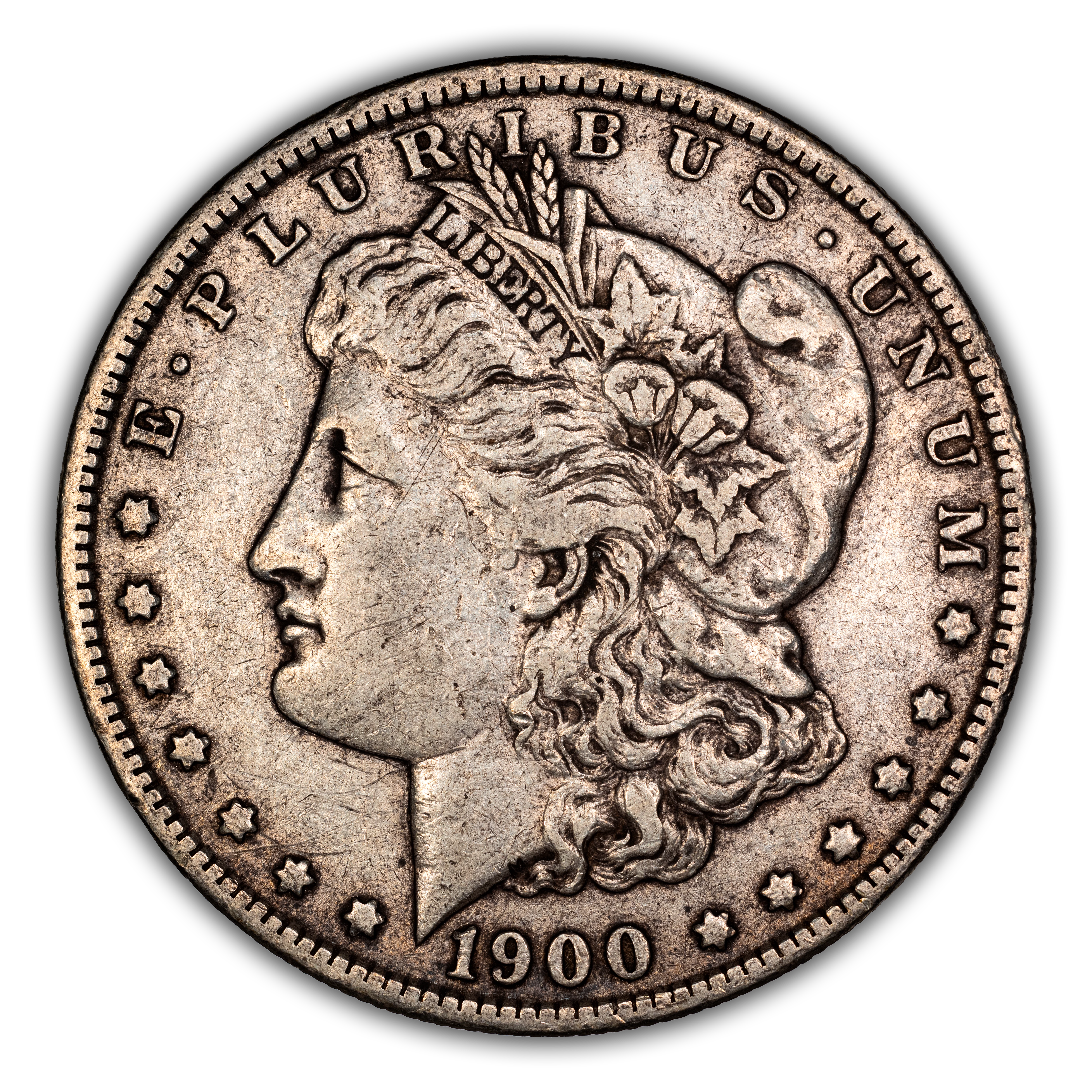 1900-O/CC $1 AU58 CAC thumbnail 6