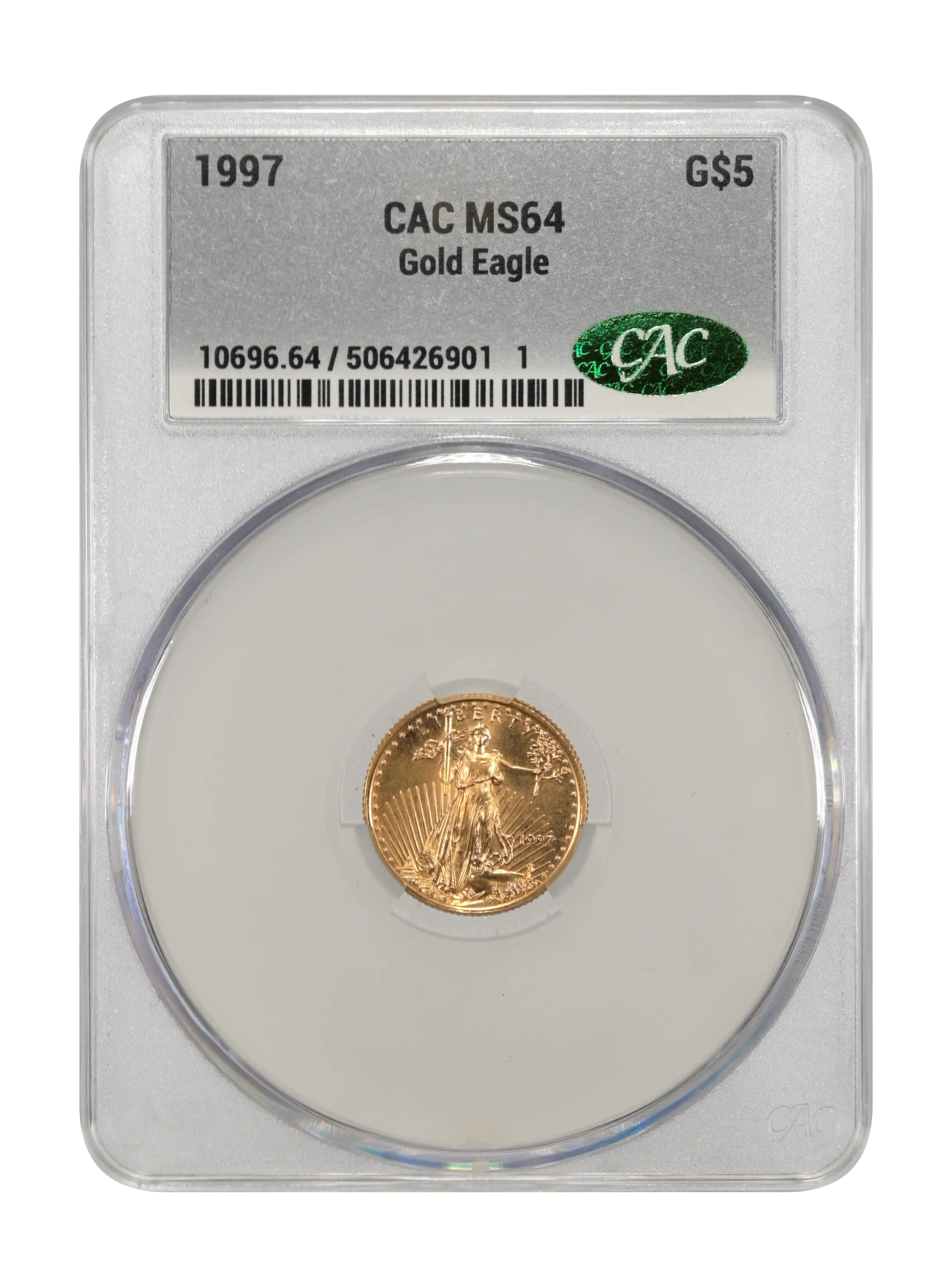 1997 $5  Gold Eagle MS thumbnail 13