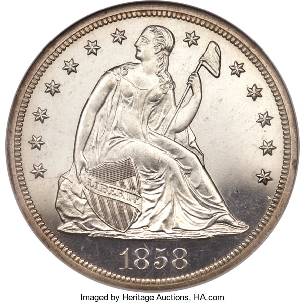 Seated Dollar Proof Values & Prices By Issue | The Greysheet