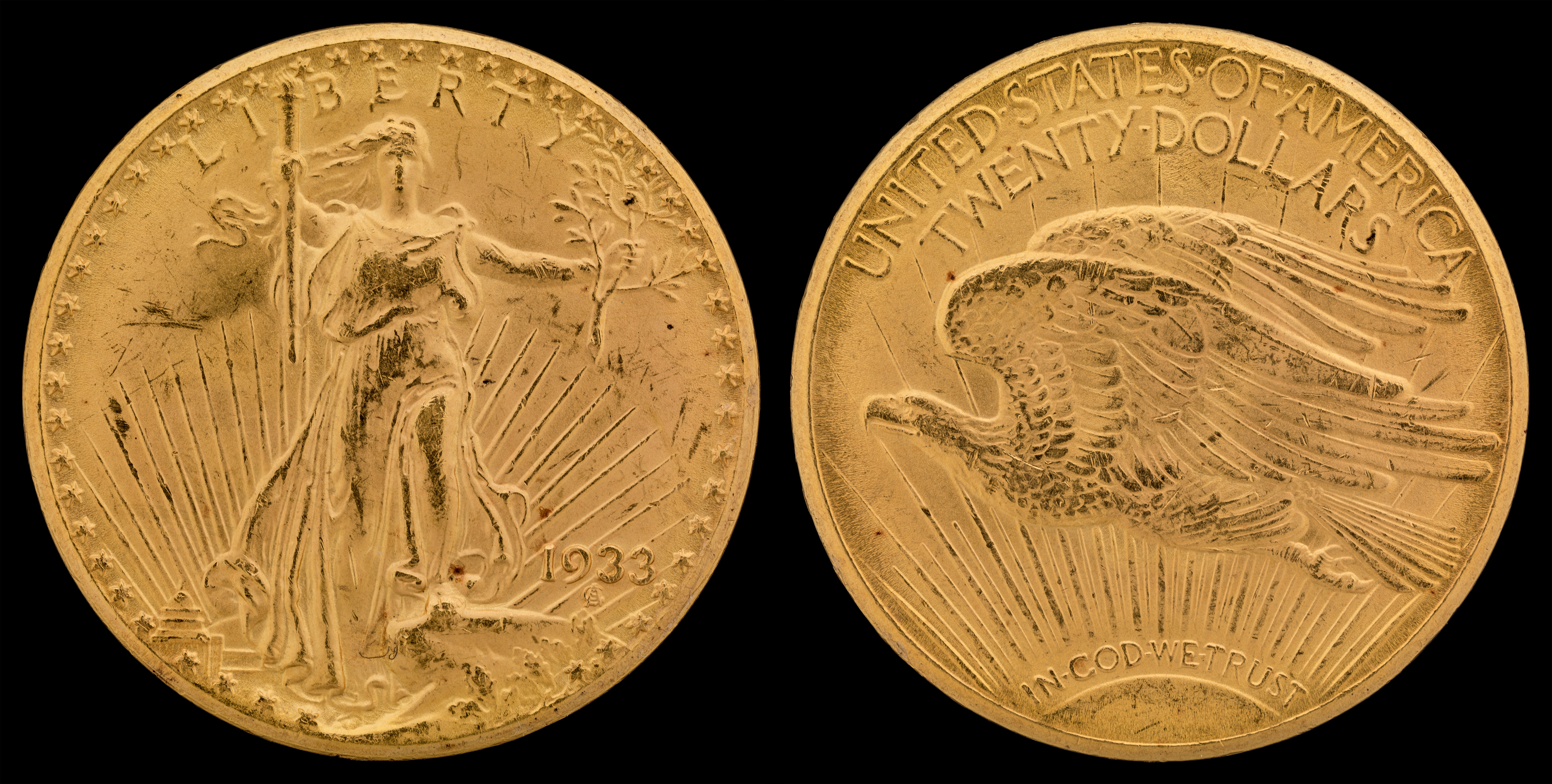 enlarged image for Mint to Display Three 1933 Double Eagles at ANA World’s Fair of Money