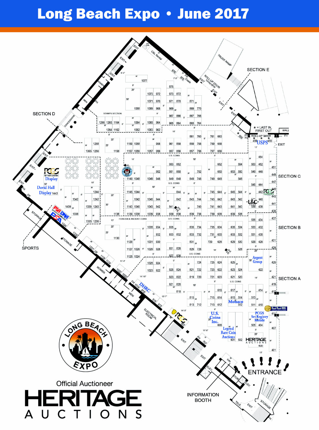 Long Beach Expo Floorplan - June 2017