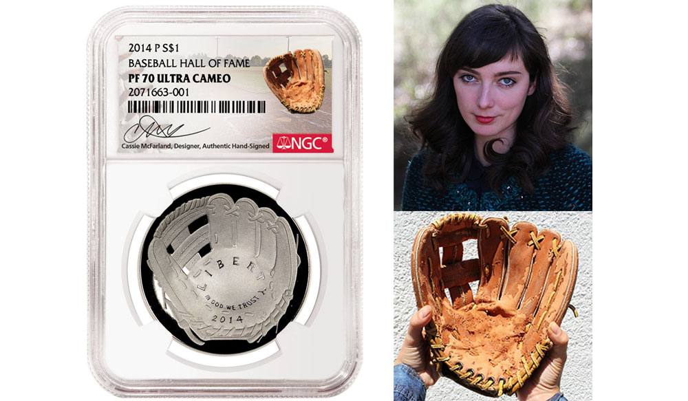 enlarged image for PRESS RELEASE: NGC Signs Cassie McFarland, Artist Famed for Baseball Coins, to Autograph Labels