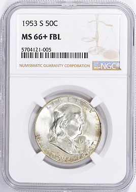 enlarged image for NGC-certified Franklin Half Dollars Highlight GreatCollections Auction