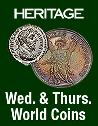 Heritage World & Ancient Coins Weekly Auction