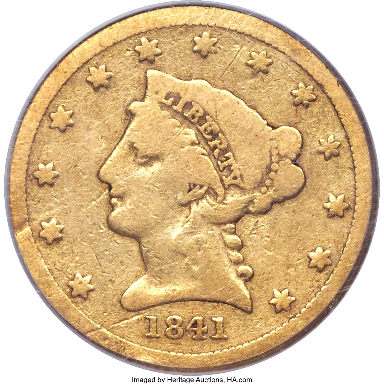 enlarged image for "Little Princess" Quarter Eagle is a Royal Rarity Despite Its Humble Condition