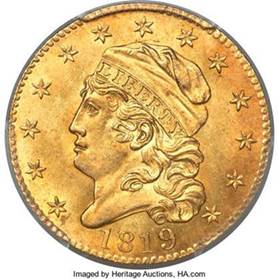 enlarged image for Heritage Auctions’ Offerings of Finest-Known Coins from U.S. and England Push ANA Sales Past $33 Million