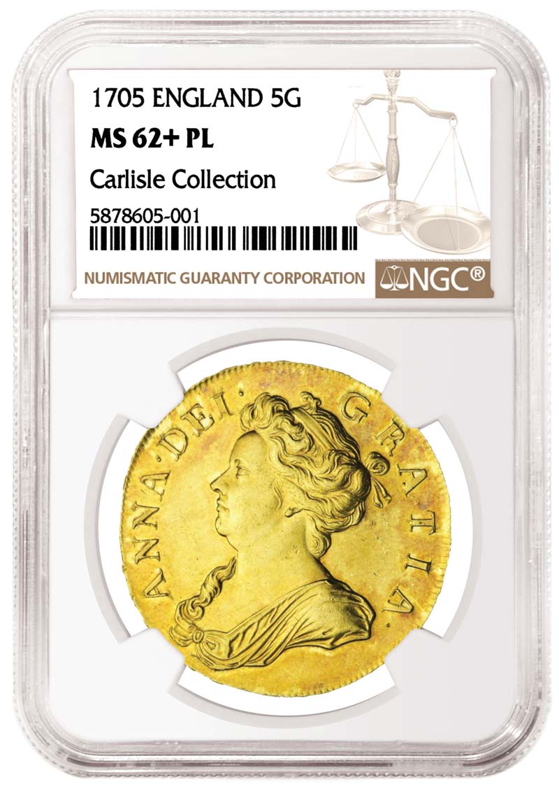 enlarged image for NGC-certified English Gold Coin Realizes Over $300,000 in Spink Sale