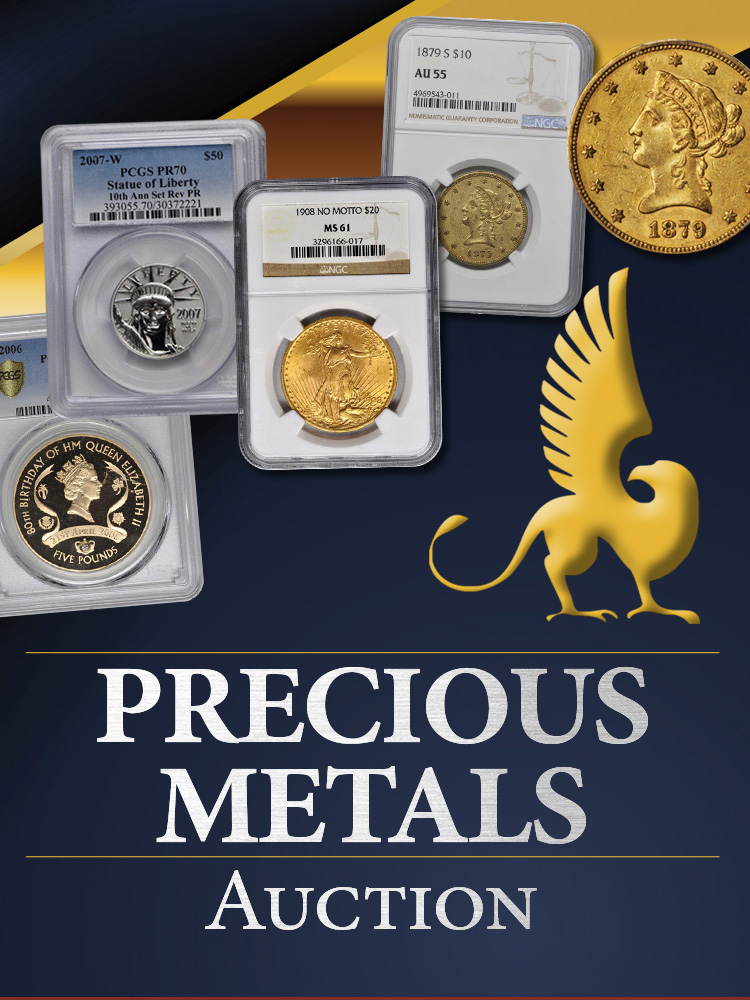 enlarged image for Bid on Gold and Silver with the Stack’s Bowers Galleries Precious Metals Auctions