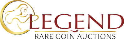 Legend Rare Coins Auction Logo