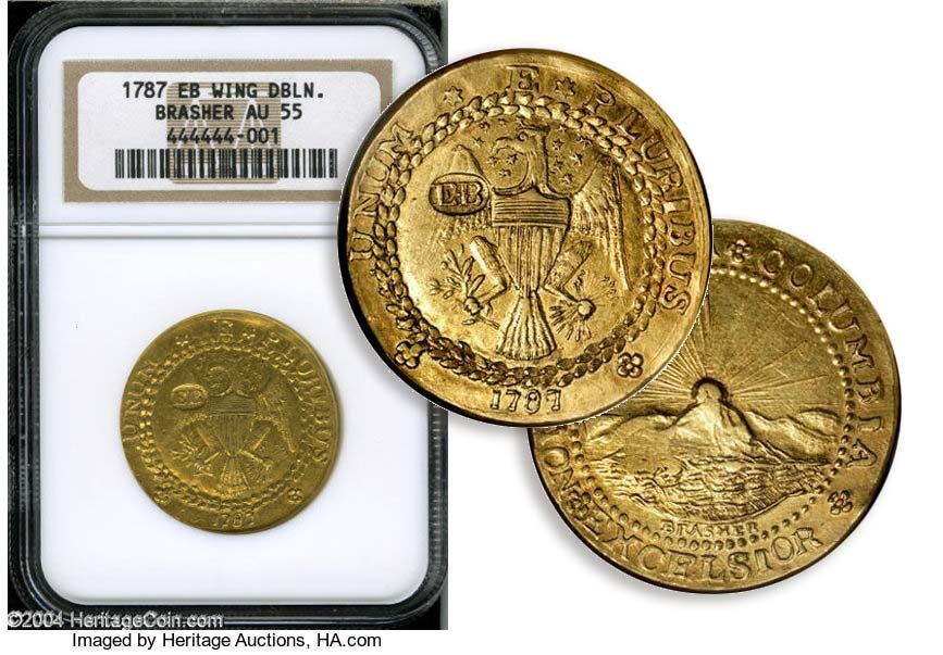 Gold RUsh Brasher Doubloon