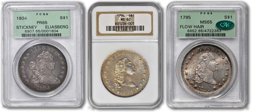 enlarged image for SERIES ANALYSIS: 1804 and other Famous Early Silver Dollars Sell in Miller, Part II Auction