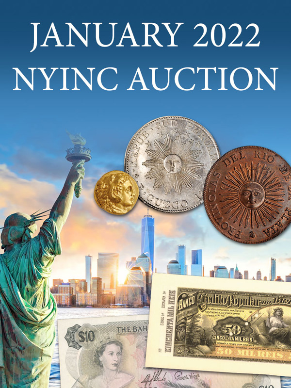Event image for Stack's Bowers Official Auction of the N.Y.I.N.C.