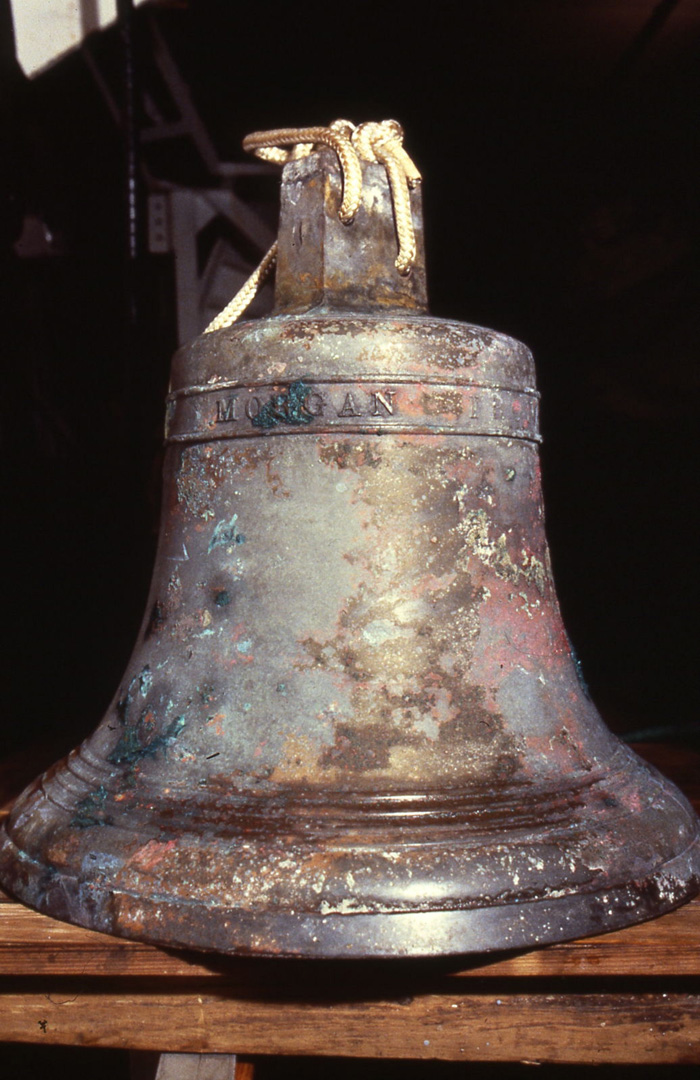 The bell that helped to confirm the identity of the historic vessel was brought up from the Atlantic Ocean in 1988 and has not been exhibited in public for three decades.