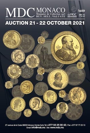 MDC Monaco Coin Auction
