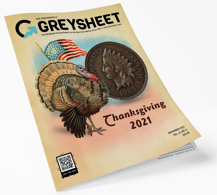 thumbnail image for Publishers Message (November 2021 Greysheet)