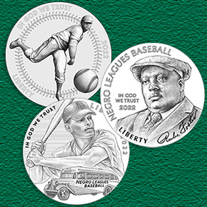 thumbnail image for United States Mint Announces Designs for the Negro Leagues Baseball Commemorative Coin Program