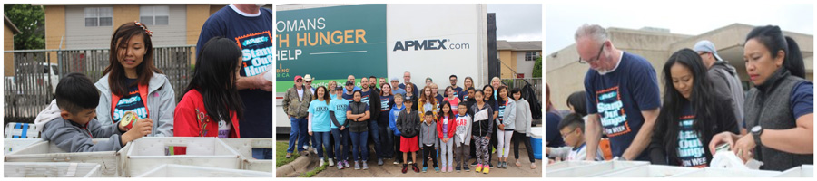 enlarged image for APMEX Shows Decade-Long Commitment to Serve the Hungry 