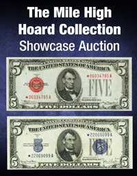 Heritage The Mile High Hoard Collection Currency Showcase Auction