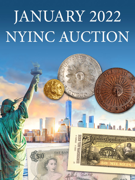 Official Auction of the January 2022 New York International Numismatic Convention
