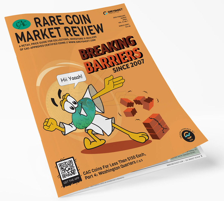 enlarged image for CAC Rare Coin Market Review Spring 2022 Publisher's Message (CAC Market Update)