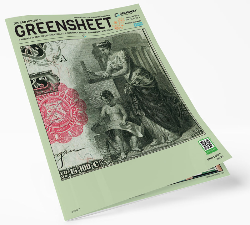enlarged image for January 2022 Greensheet Market Report: New Year, New Greensheet