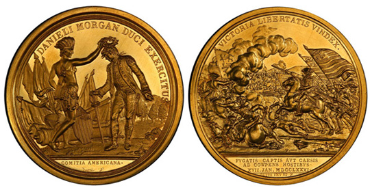 1781 (1839) Daniel Morgan at Cowpens medal