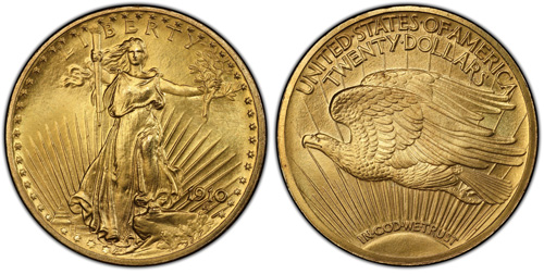 enlarged image for First Display of Two Proof Saint-Gaudens Double Eagles and Presidential Documents at 2022 World’s Fair of Money®
