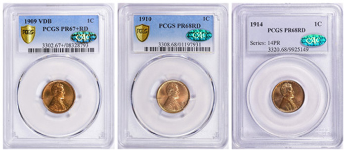 enlarged image for The All-Time #1 Lincoln Cent Proof Set “Red Copper Collection” to be Auctioned by GreatCollections