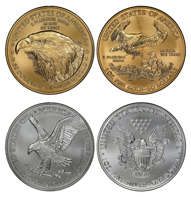 enlarged image for Stack's Bowers Galleries Offers  'Dusk and Dawn' Eagles Certified by NGC