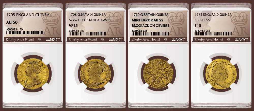 Featured English Coins from the Ellerby Hoard Certified and Graded by NGC 