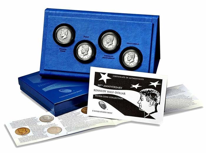 enlarged image for Pricing Correction: 2014 50th Anniversary Kennedy Sets