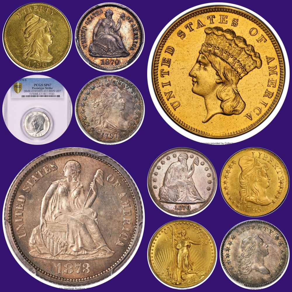 enlarged image for Trophy-Level Rarities, Including 3 Unique U.S. Coins, Head to Heritage Auctions in January