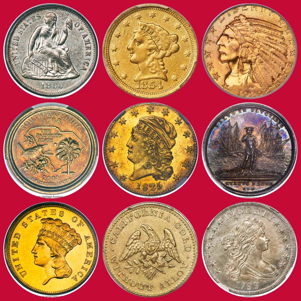 Sale Highlights from the Heritage US Coins Signature Auction in December 2022