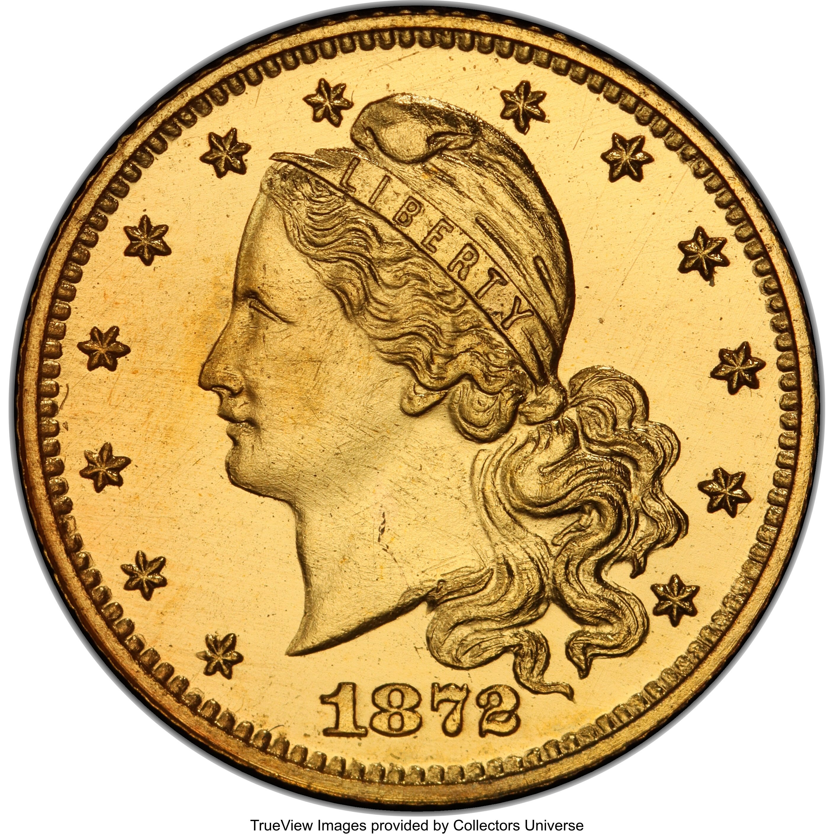 Gilt Amazonian One Dollar Gold Piece