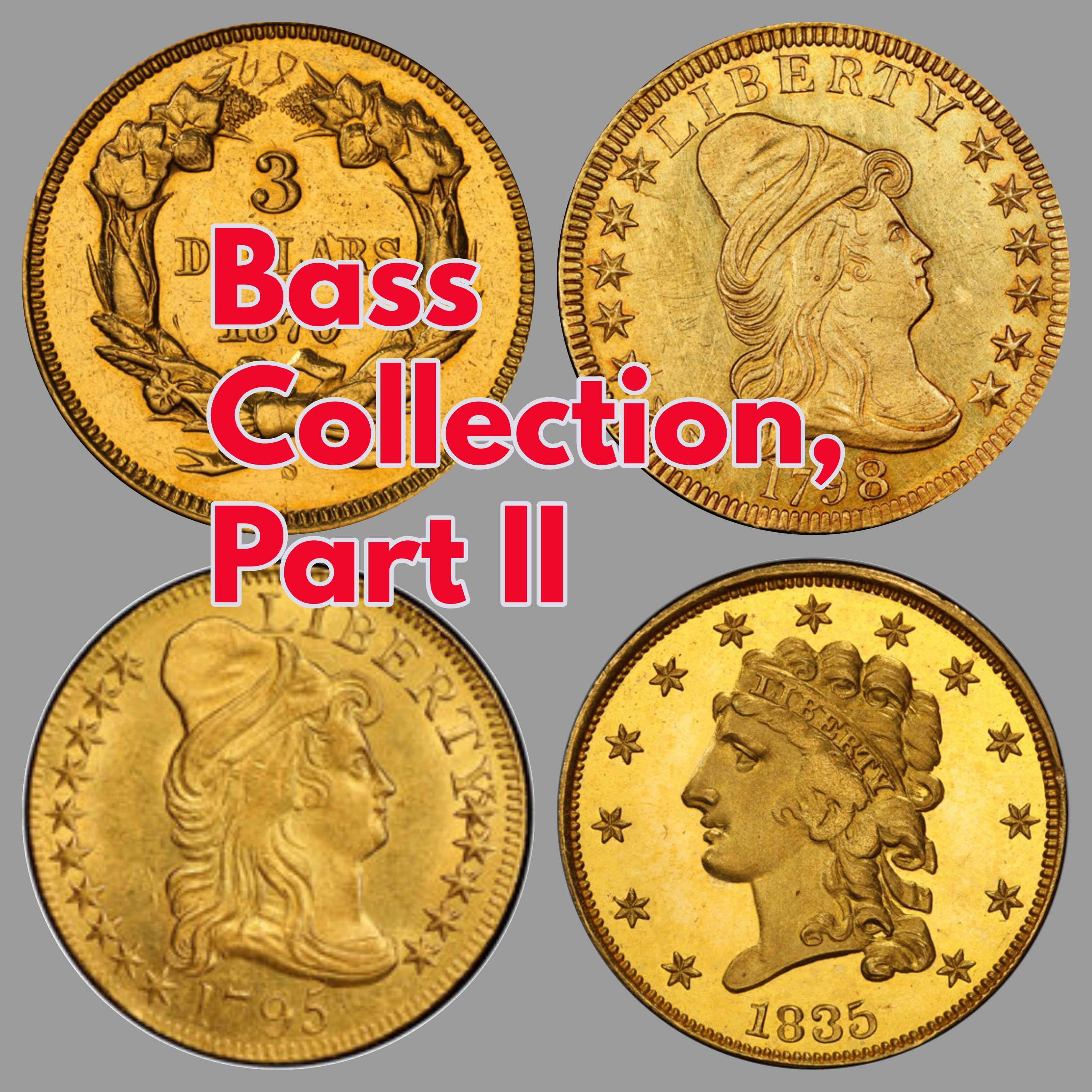 enlarged image for Unique Gold Coin Shines At $5.52 Million, Leads Record-Setting Bass Collection Auction Above $24 Million