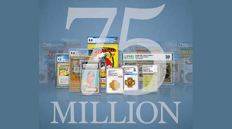 enlarged image for CCG Celebrates More than 75 Million Collectibles Graded [Video]