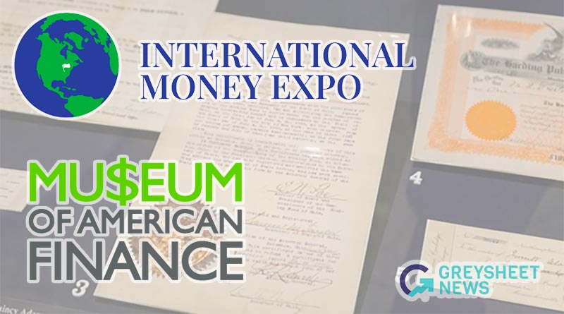 Museum of American Finance to Display Collection Highlights at International Money Exposition (IMEX) in October
