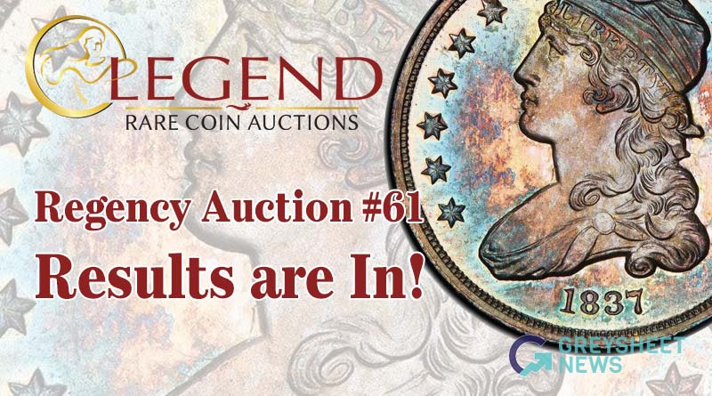 Legend Auctions Regency Auction #61 Results