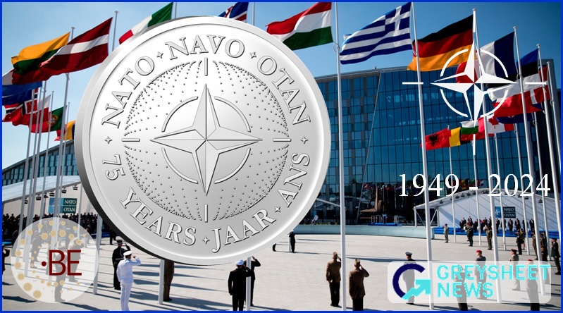 Belgium: 75th Anniversary of NATO’s Founding Features on New Silver ...