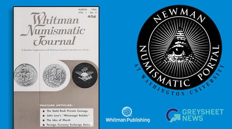 Whitman Numismatic Journal with NNP logo