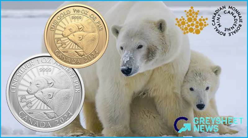 Different images of Polar Bears will feature each year on the reverse.