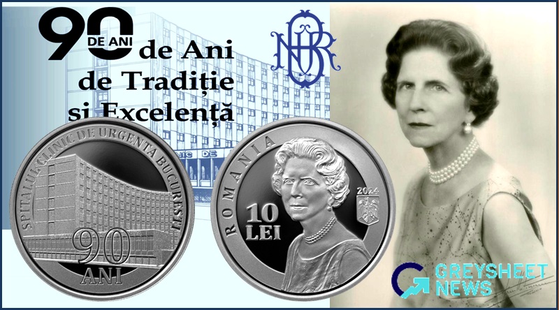 Romania's last serving Queen features on new commemorative coin.