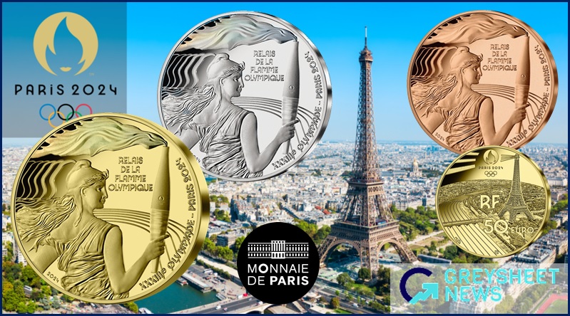 National icon Marianne features on the last Olympic coin series.