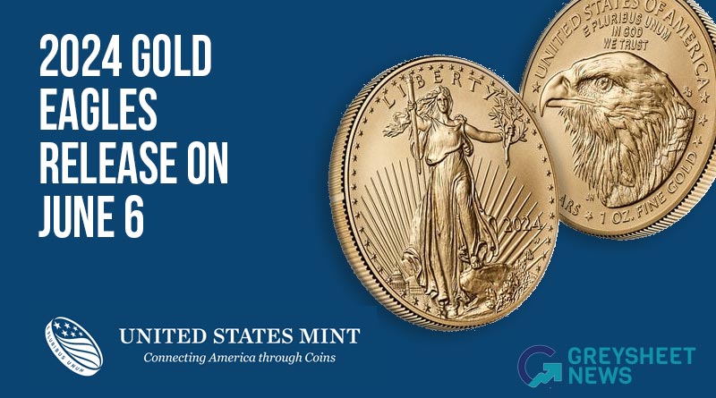 2024 American Gold Eagle one ounce coin