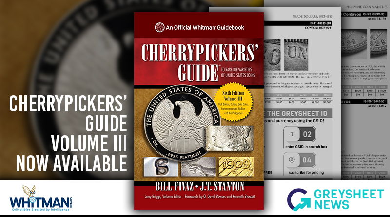 Cherrypickers’ Guide to Rare Die Varieties of United States Coins, sixth edition, volume III